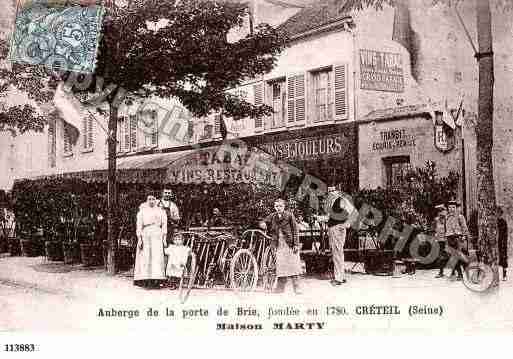 Ville de CRETEIL, carte postale ancienne