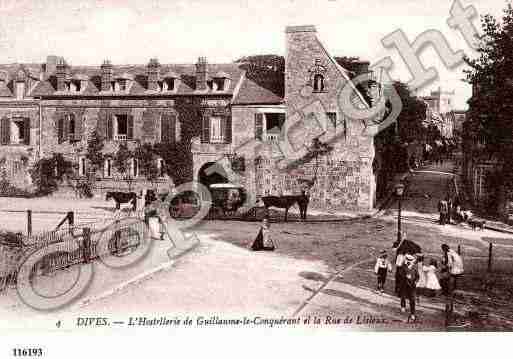 Ville de DIVESSURMER, carte postale ancienne