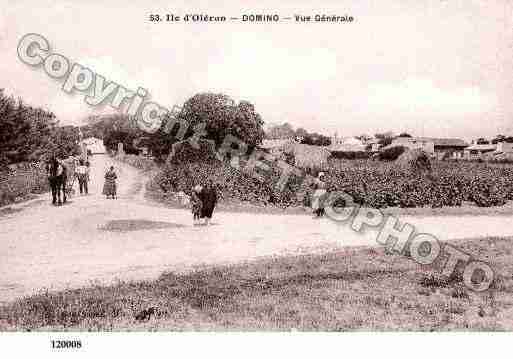 Ville de DOMINO, carte postale ancienne