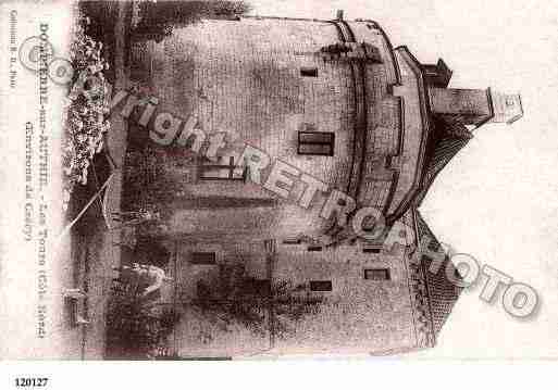 Ville de DOMPIERRESURAUTHIE, carte postale ancienne Ville de DOMPIERRESURAUTHIE, carte postale ancienne