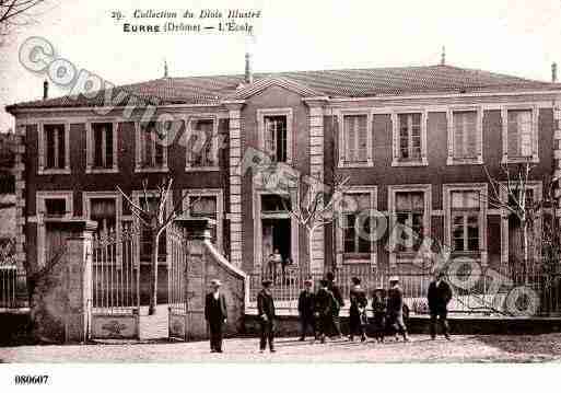 Ville de EURRE, carte postale ancienne