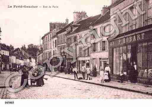 Ville de FERTEGAUCHER(LA), carte postale ancienne