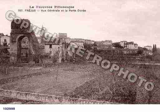 Ville de FREJUS, carte postale ancienne