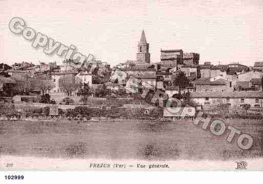 Ville de FREJUS, carte postale ancienne