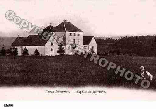 Ville de GREUX, carte postale ancienne