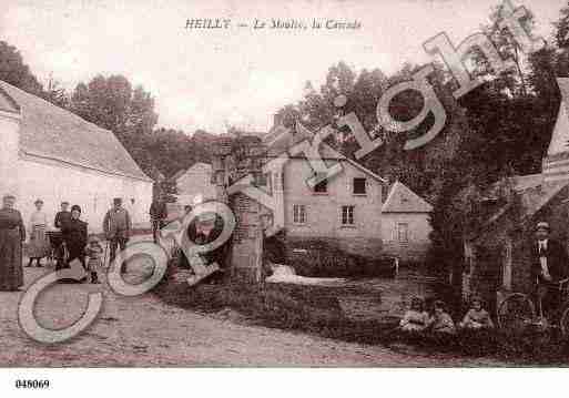 Ville de HEILLY, carte postale ancienne