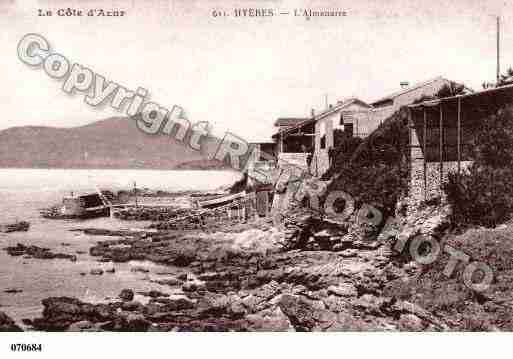Ville de HYERES, carte postale ancienne Ville de HYERES, carte postale ancienne
