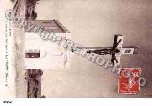 Ville de LACOSTE, carte postale ancienne Ville de LACOSTE, carte postale ancienne