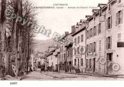 Ville de LAROQUEBROU, carte postale ancienne