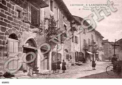 Ville de LAROQUEBROU, carte postale ancienne