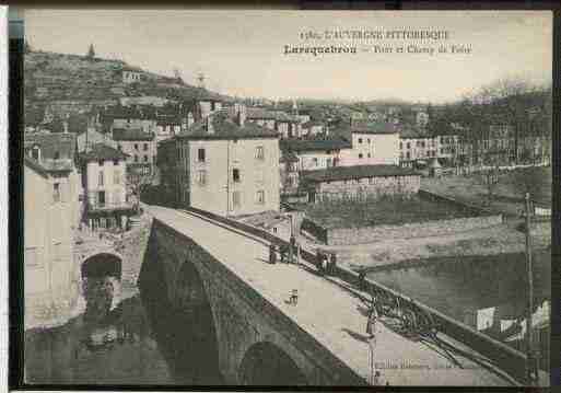 Ville de LAROQUEBROU, carte postale ancienne