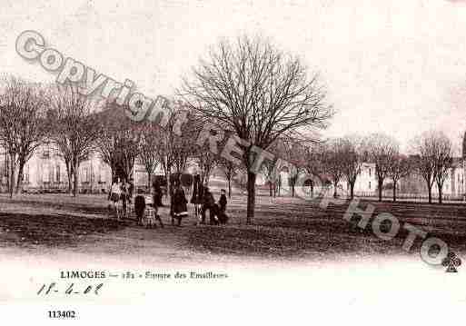 Ville de LIMOGES, carte postale ancienne