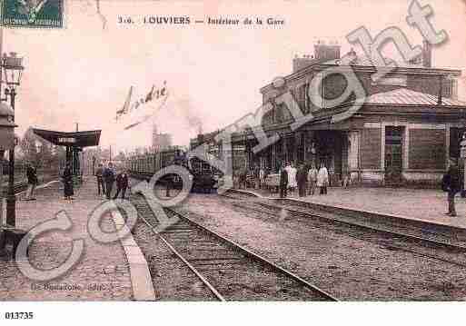 Ville de LOUVIERS, carte postale ancienne