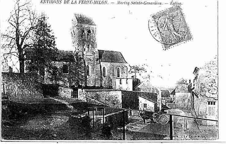 Ville de MARIZYSTEGENEVIEVE, carte postale ancienne