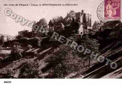 Ville de MONTFERRANDDUPERIGORD, carte postale ancienne