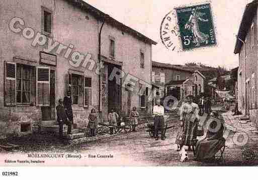 Ville de MORLAINCOURT, carte postale ancienne