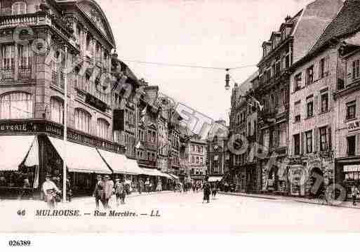 Ville de MULHOUSE, carte postale ancienne