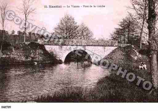 Ville de NANTIAT, carte postale ancienne