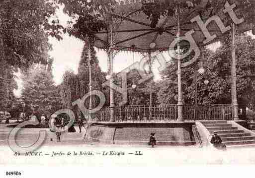 Ville de NIORT, carte postale ancienne