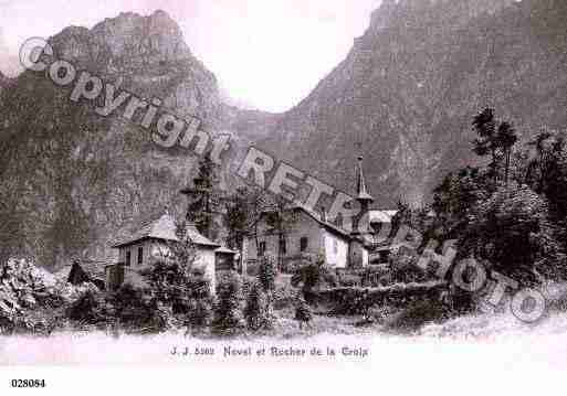 Ville de NOVEL, carte postale ancienne