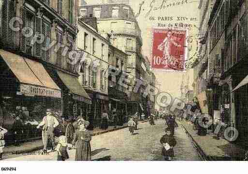 Ville de PARIS14, carte postale ancienne