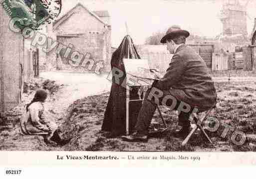 Ville de PARIS18, carte postale ancienne