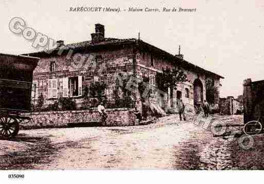 Ville de RARECOURT, carte postale ancienne