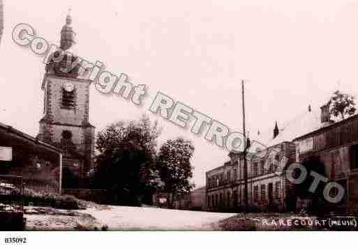 Ville de RARECOURT, carte postale ancienne