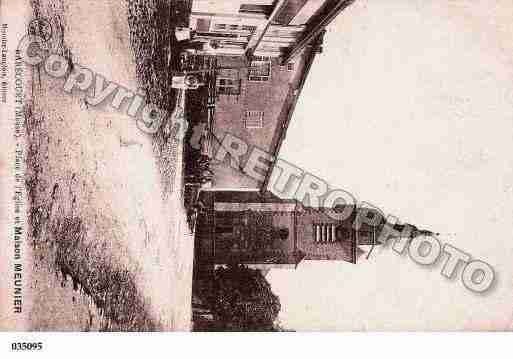 Ville de RARECOURT, carte postale ancienne