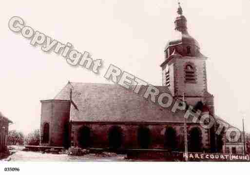 Ville de RARECOURT, carte postale ancienne