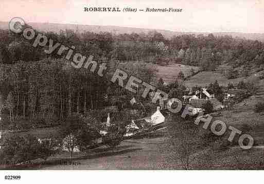 Ville de ROBERVAL, carte postale ancienne