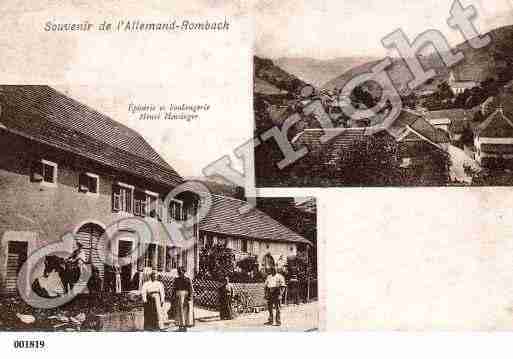 Ville de ROMBACHLEFRANC, carte postale ancienne