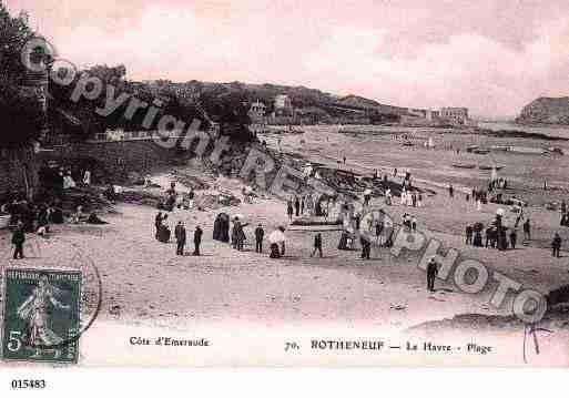 Ville de ROTHENEUF, carte postale ancienne