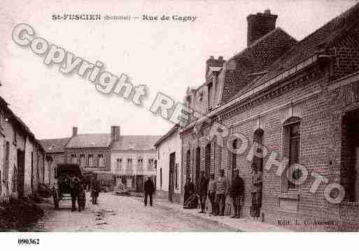 Ville de SAINTFUSCIEN, carte postale ancienne