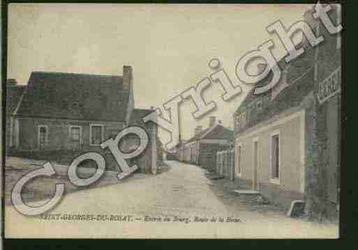 Ville de SAINTGEORGESDUROSAY, carte postale ancienne Ville de SAINTGEORGESDUROSAY, carte postale ancienne