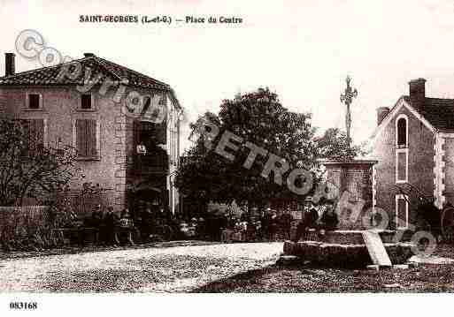 Ville de SAINTGEORGES, carte postale ancienne