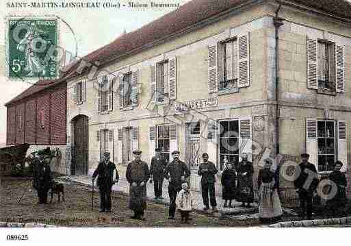 Ville de SAINTMARTINLONGUEAU, carte postale ancienne