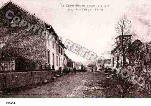 Ville de SAINTREMY, carte postale ancienne