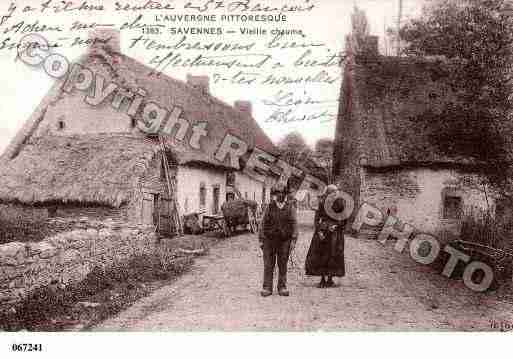 Ville de SAVENNES, carte postale ancienne