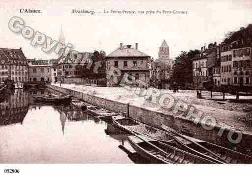 Ville de STRASBOURG, carte postale ancienne