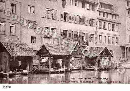 Ville de STRASBOURG, carte postale ancienne