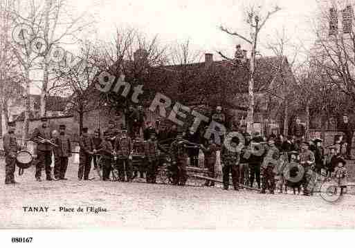 Ville de TANAY, carte postale ancienne