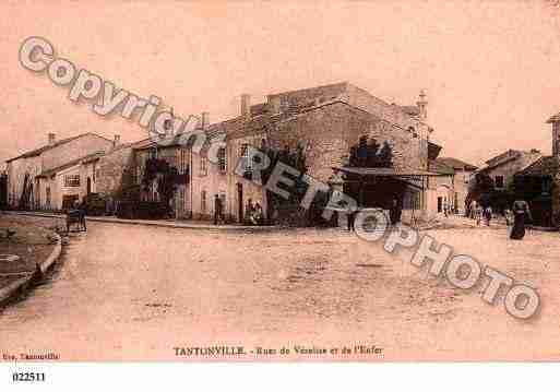 Ville de TANTONVILLE, carte postale ancienne