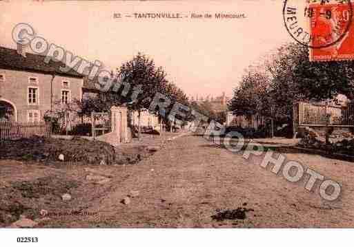 Ville de TANTONVILLE, carte postale ancienne