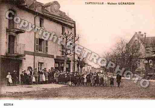 Ville de TANTONVILLE, carte postale ancienne