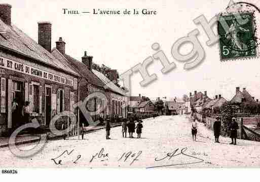 Ville de THIELSURACOLIN, carte postale ancienne