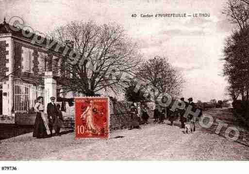 Ville de THOU(LE), carte postale ancienne Ville de THOU(LE), carte postale ancienne