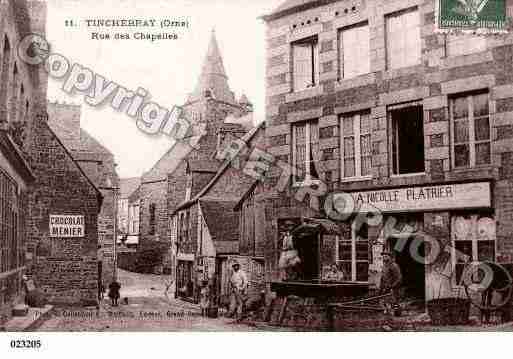 Ville de TINCHEBRAY, carte postale ancienne