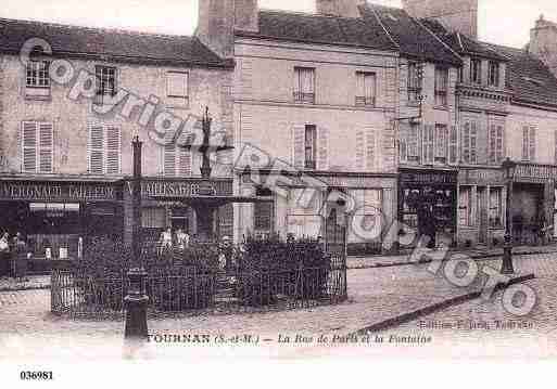 Ville de TOURNANENBRIE, carte postale ancienne