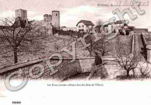 Ville de TREVOUX, carte postale ancienne